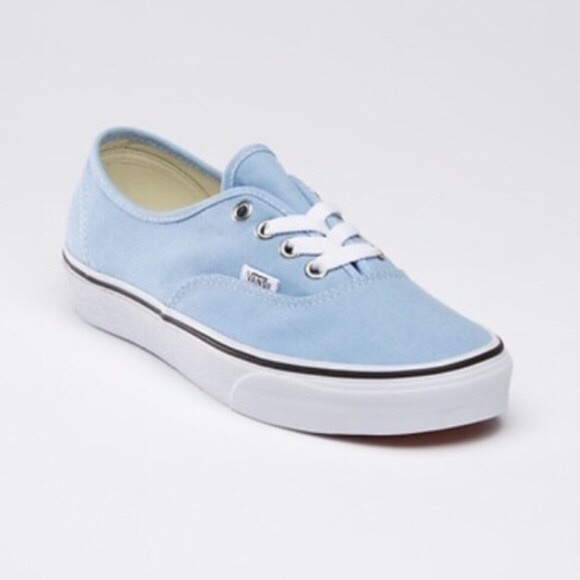 baby blue vans authentic